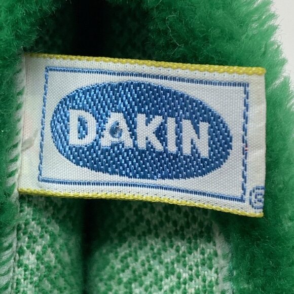 Dakin Green Frog Hand Puppet 1985 Vintage Plush Black Bowtie Golf Club Cover - Picture 6 of 11